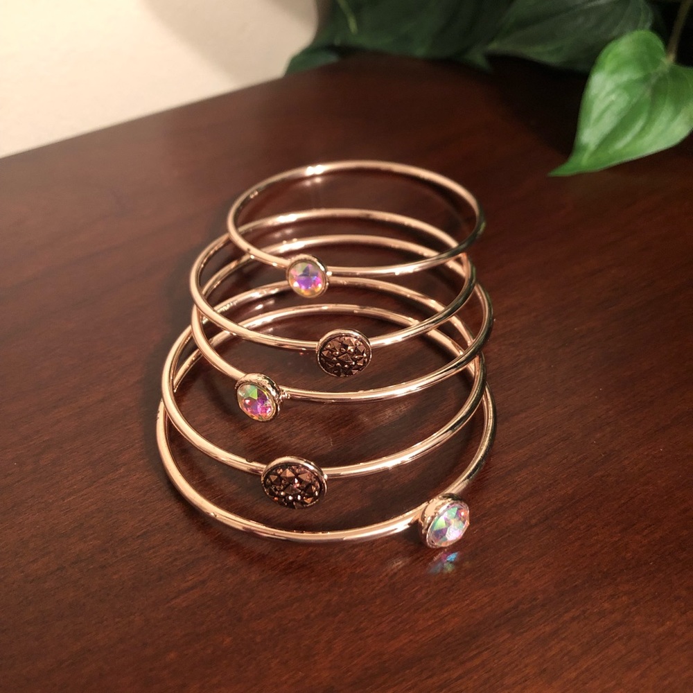 Liz Claiborne Stackable Bangle Bracelets - image 2